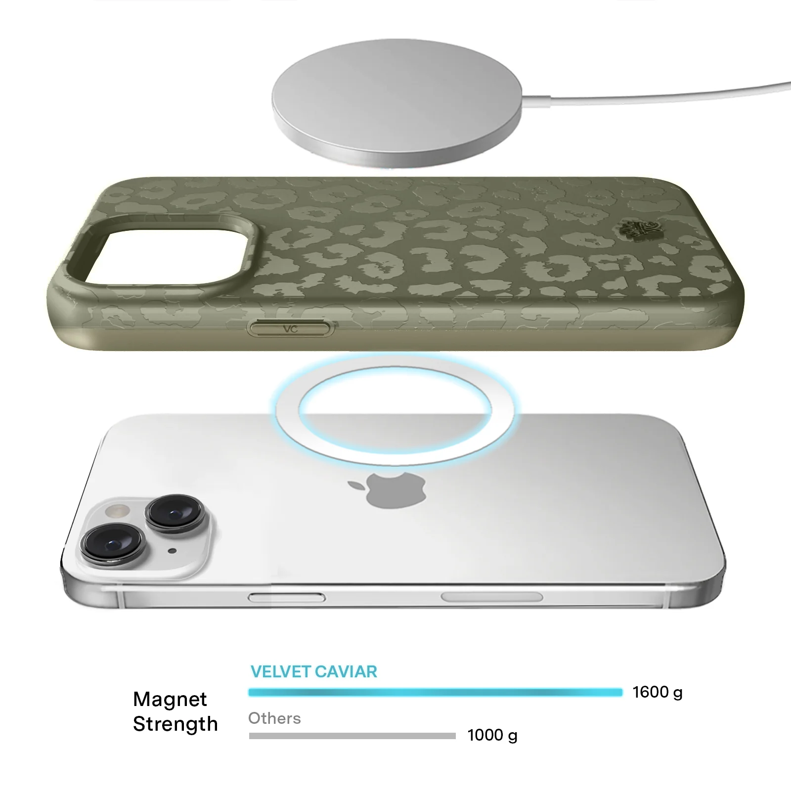 Olive Leopard iPhone Case - Image 100