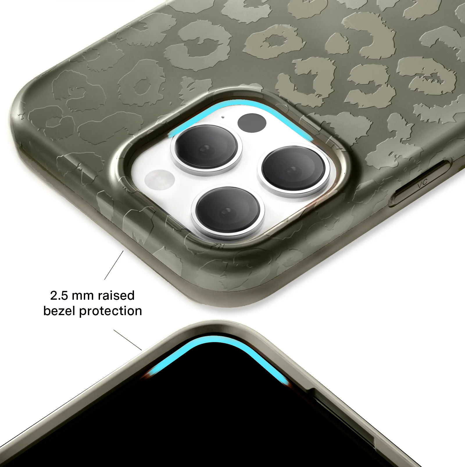 Olive Leopard iPhone Case - Image 111