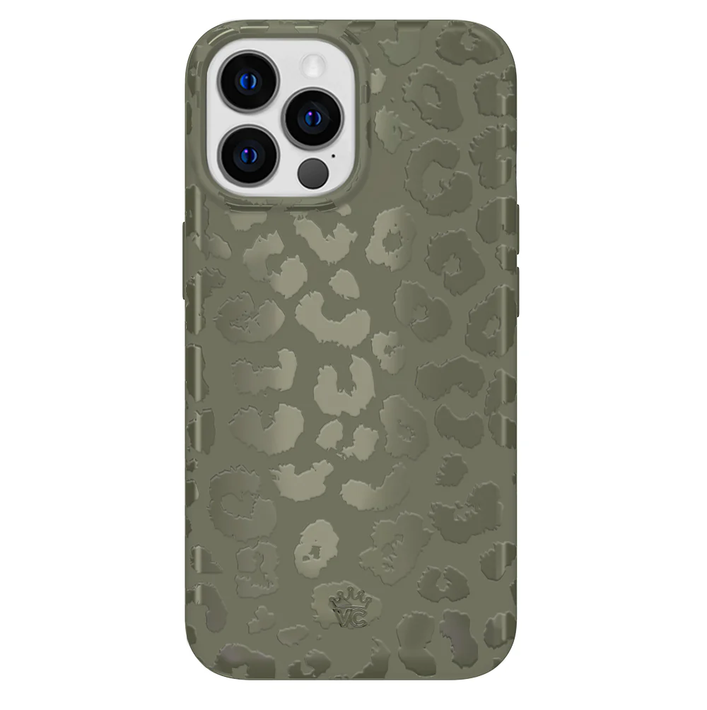 Olive Leopard iPhone Case - Image 37