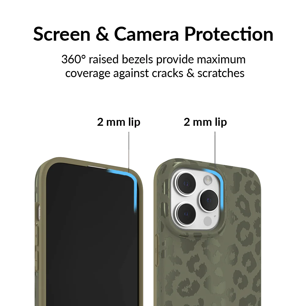 Olive Leopard iPhone Case - Image 39