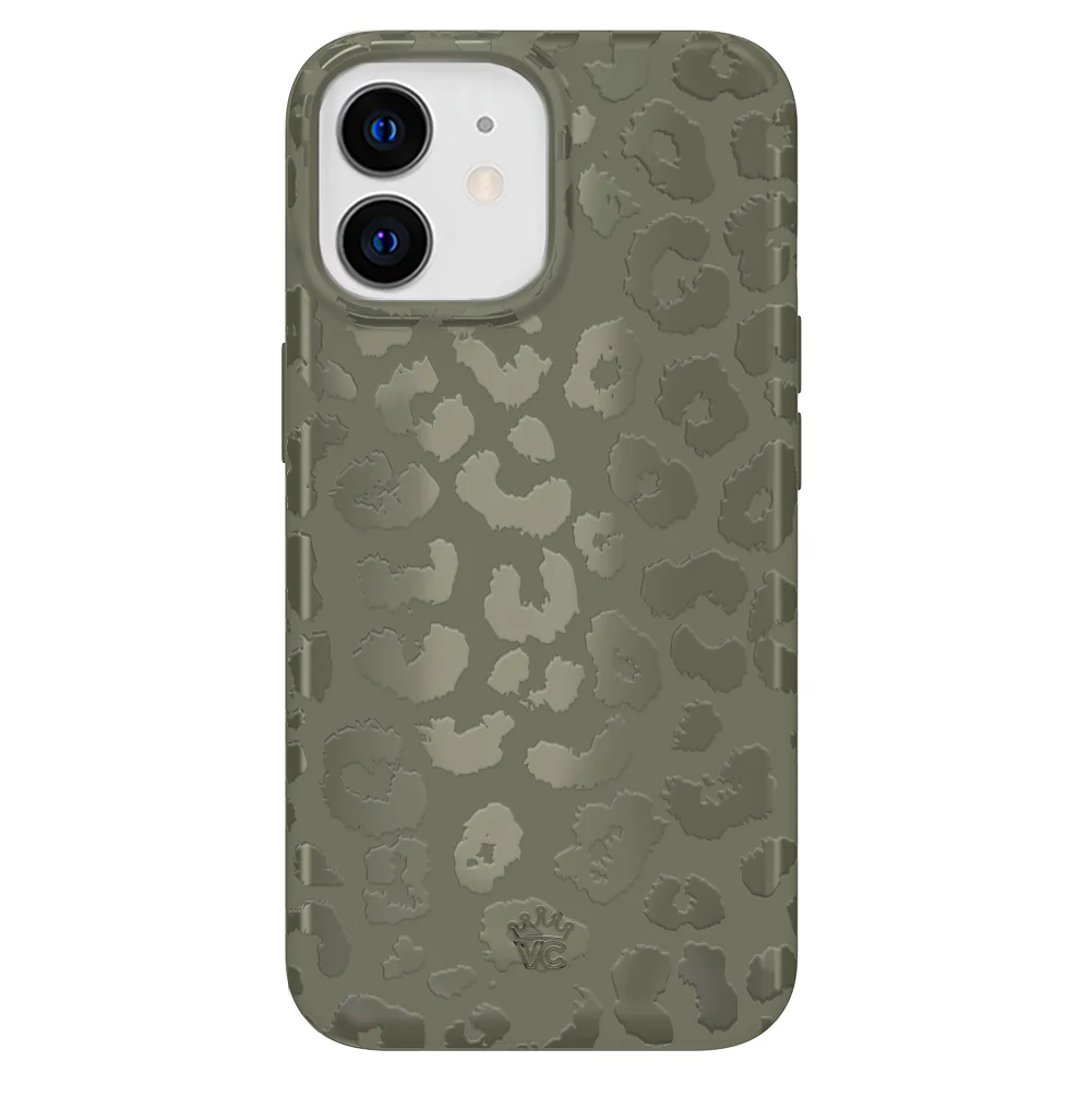 Olive Leopard iPhone Case - Image 55