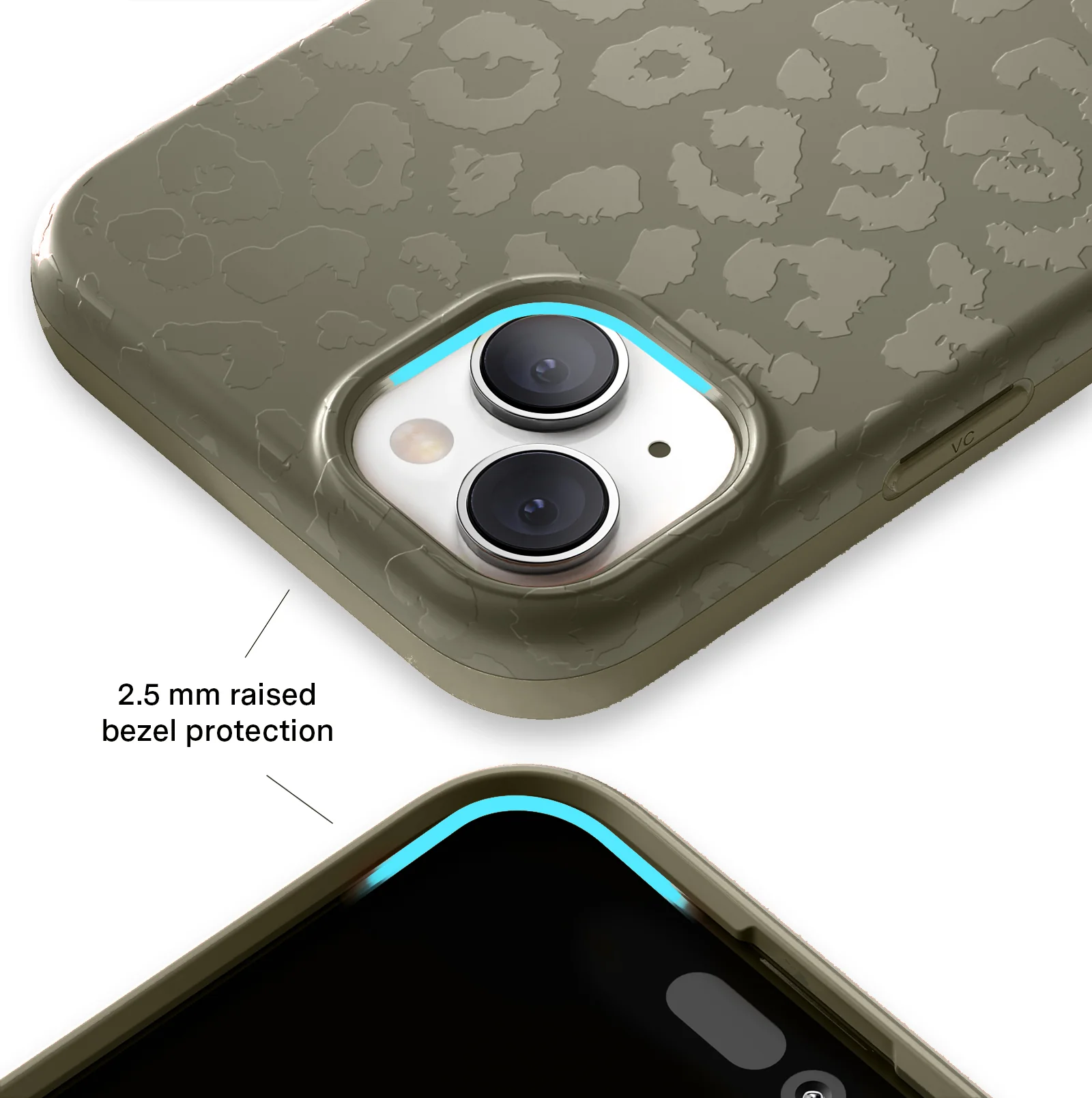 Olive Leopard iPhone Case - Image 93