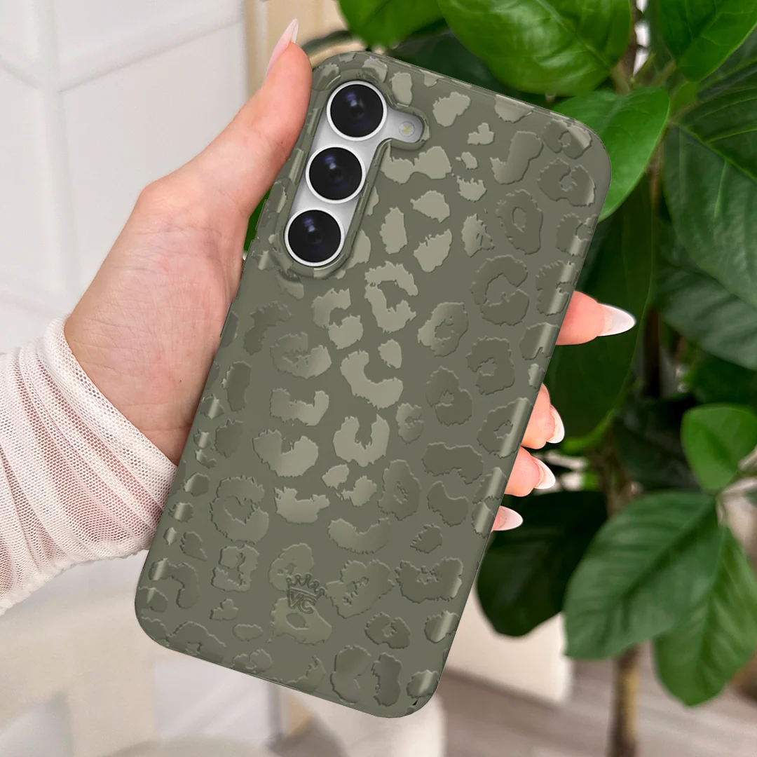 Olive Leopard Samsung Case - Image 20