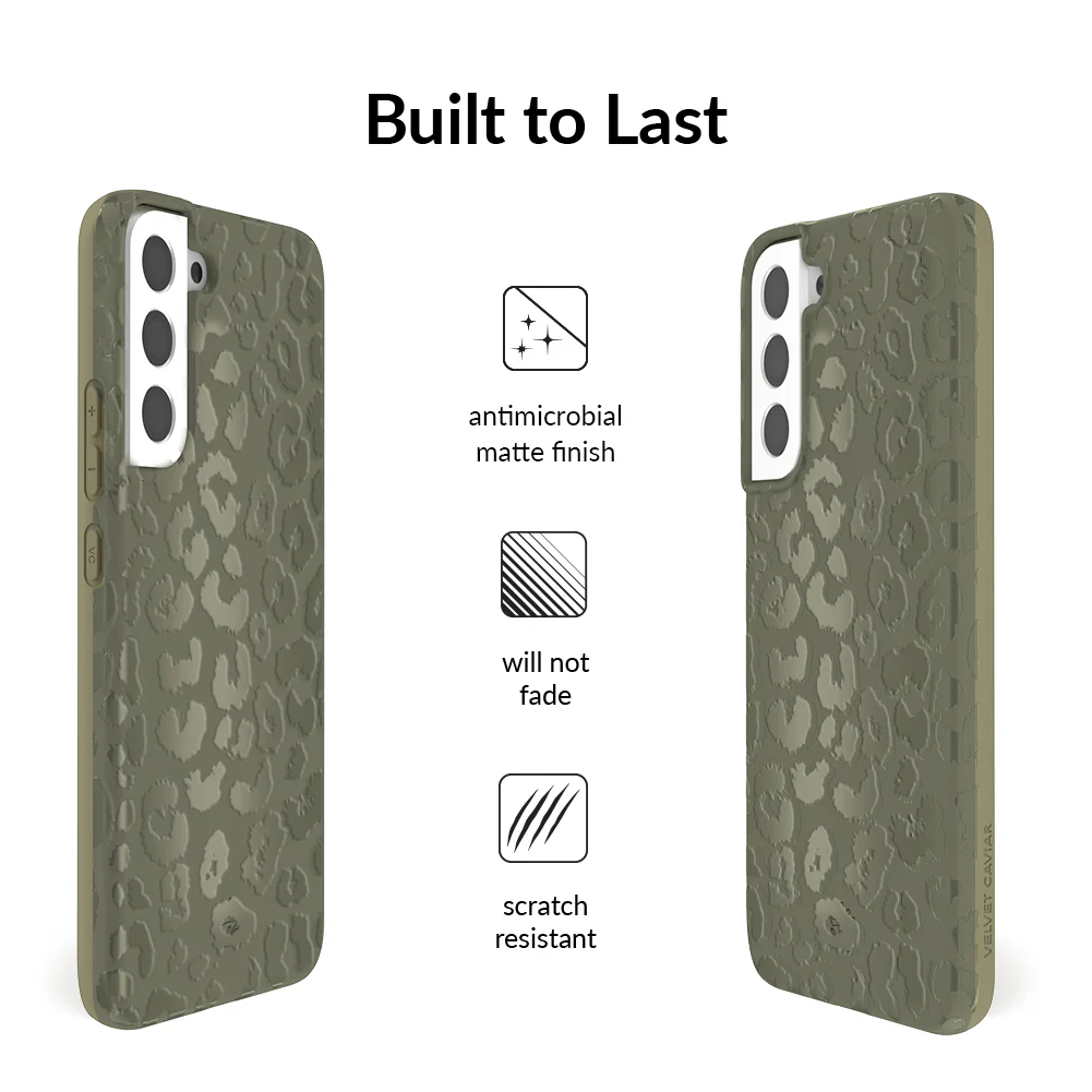 Olive Leopard Samsung Case - Image 23