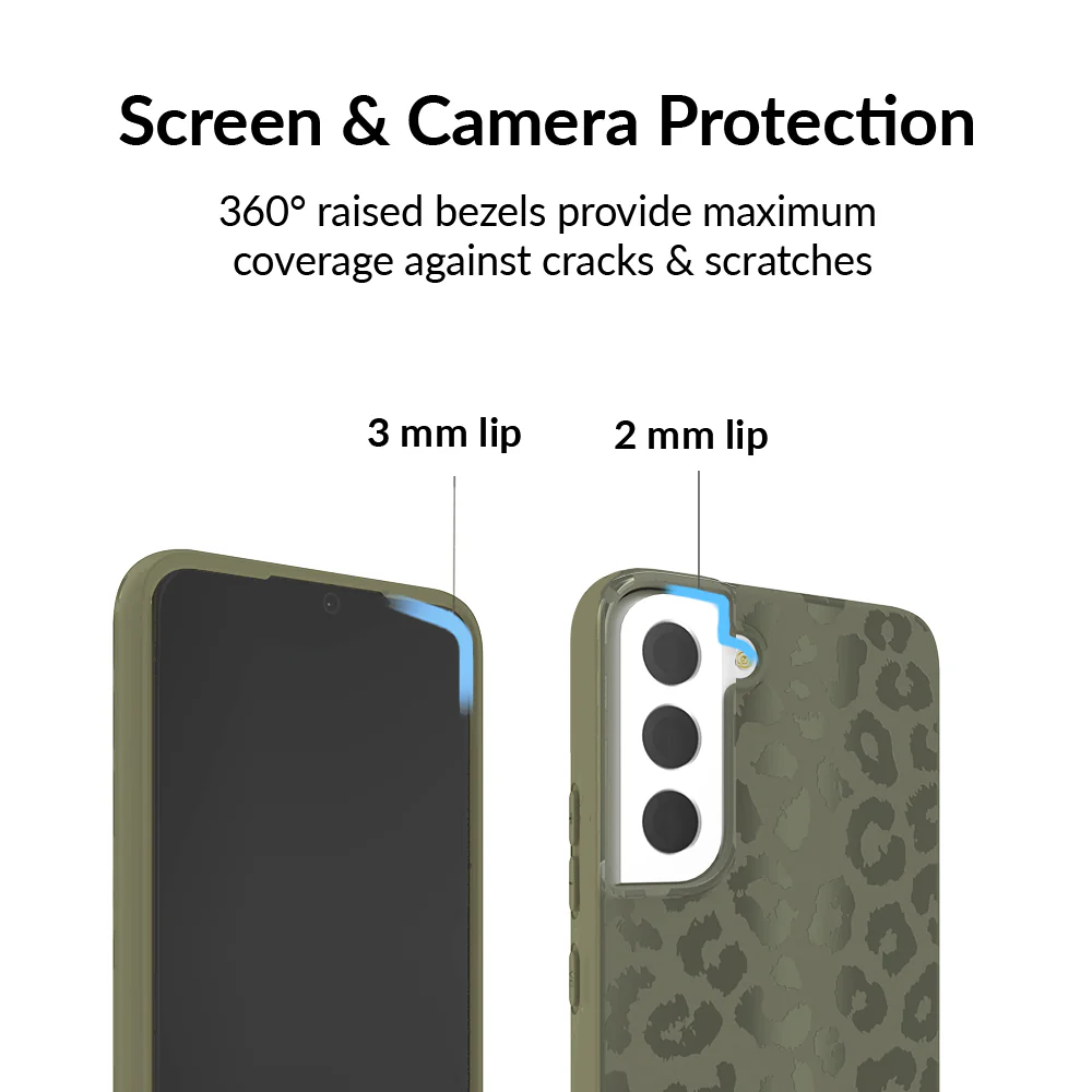 Olive Leopard Samsung Case - Image 3