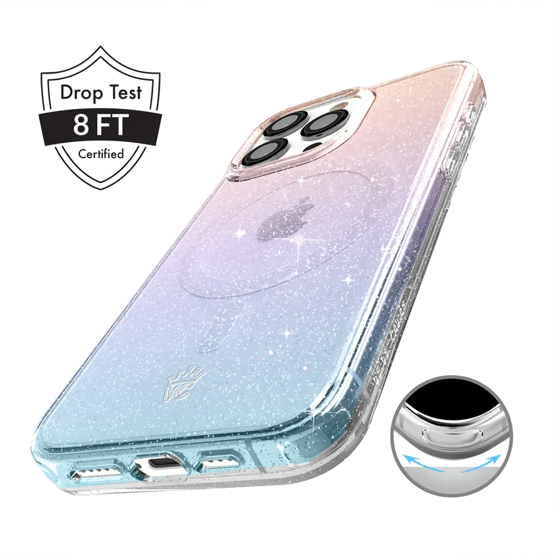 Ombre Stardust Glitter iPhone Case - Image 105