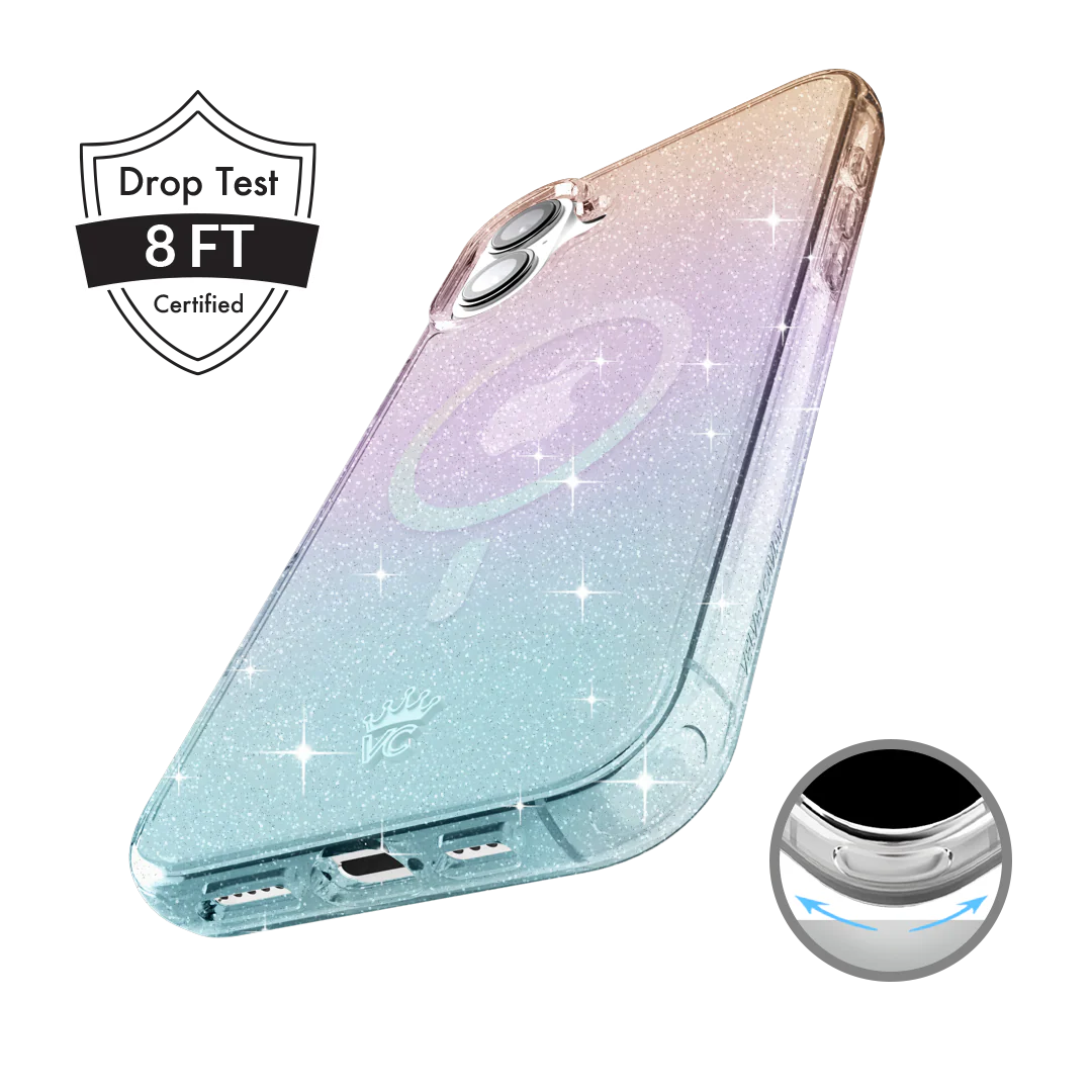 Ombre Stardust Glitter iPhone Case - Image 125