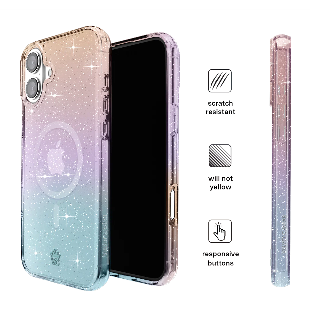 Ombre Stardust Glitter iPhone Case - Image 126
