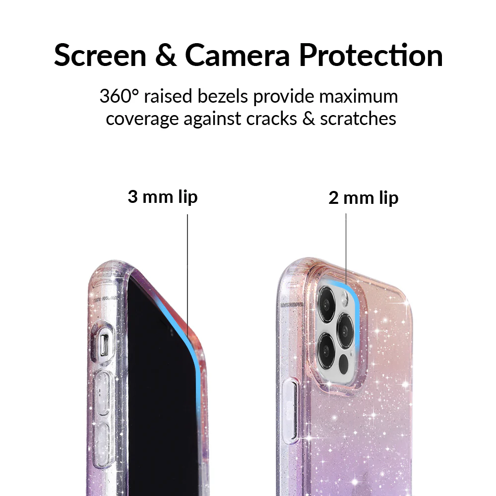 Ombre Stardust Glitter iPhone Case - Image 42