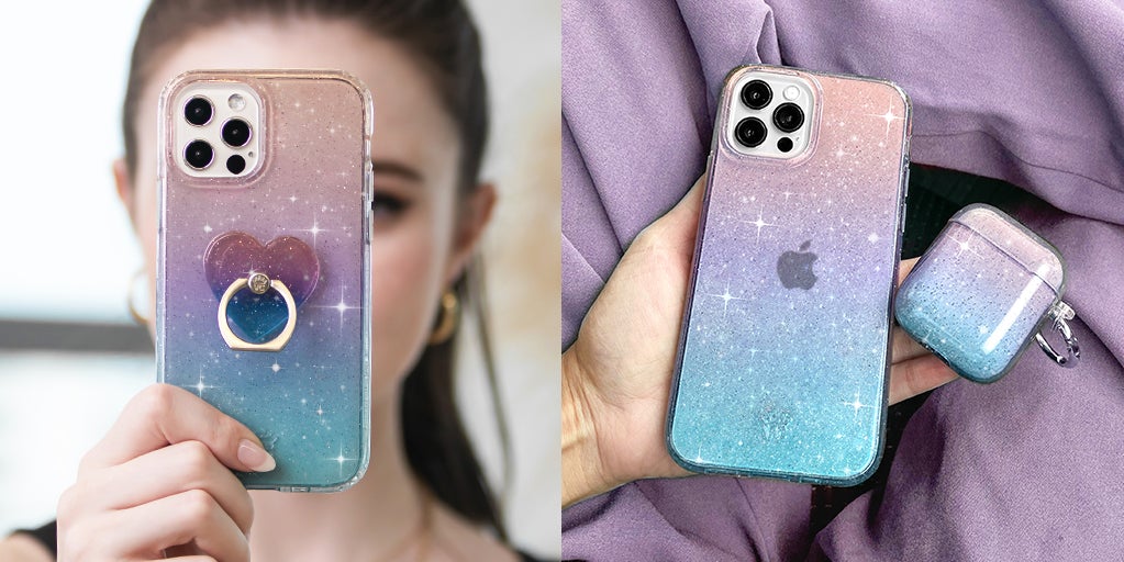 Ombre Stardust Glitter iPhone Case - Image 51