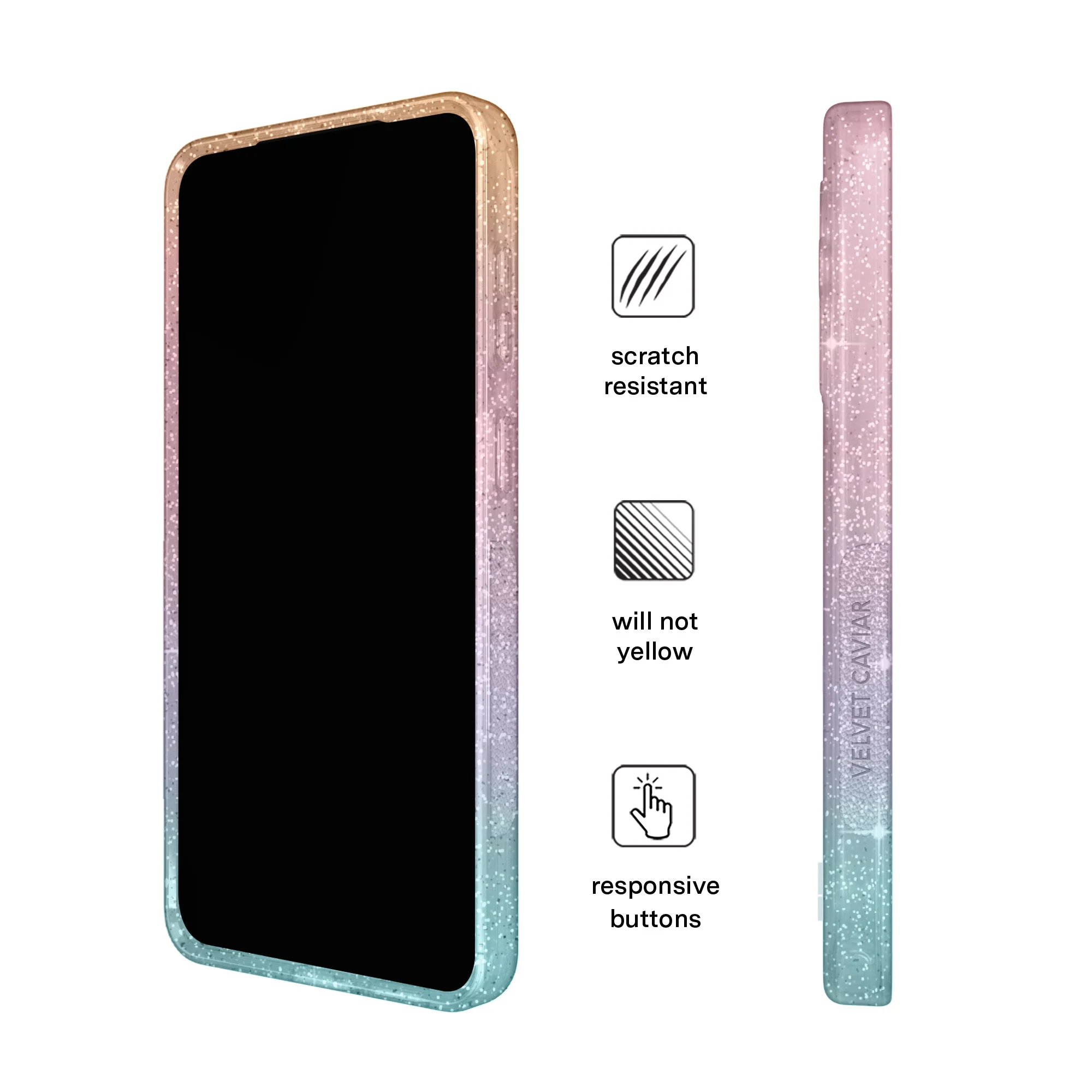 Ombre Stardust Glitter Samsung Case - Image 121