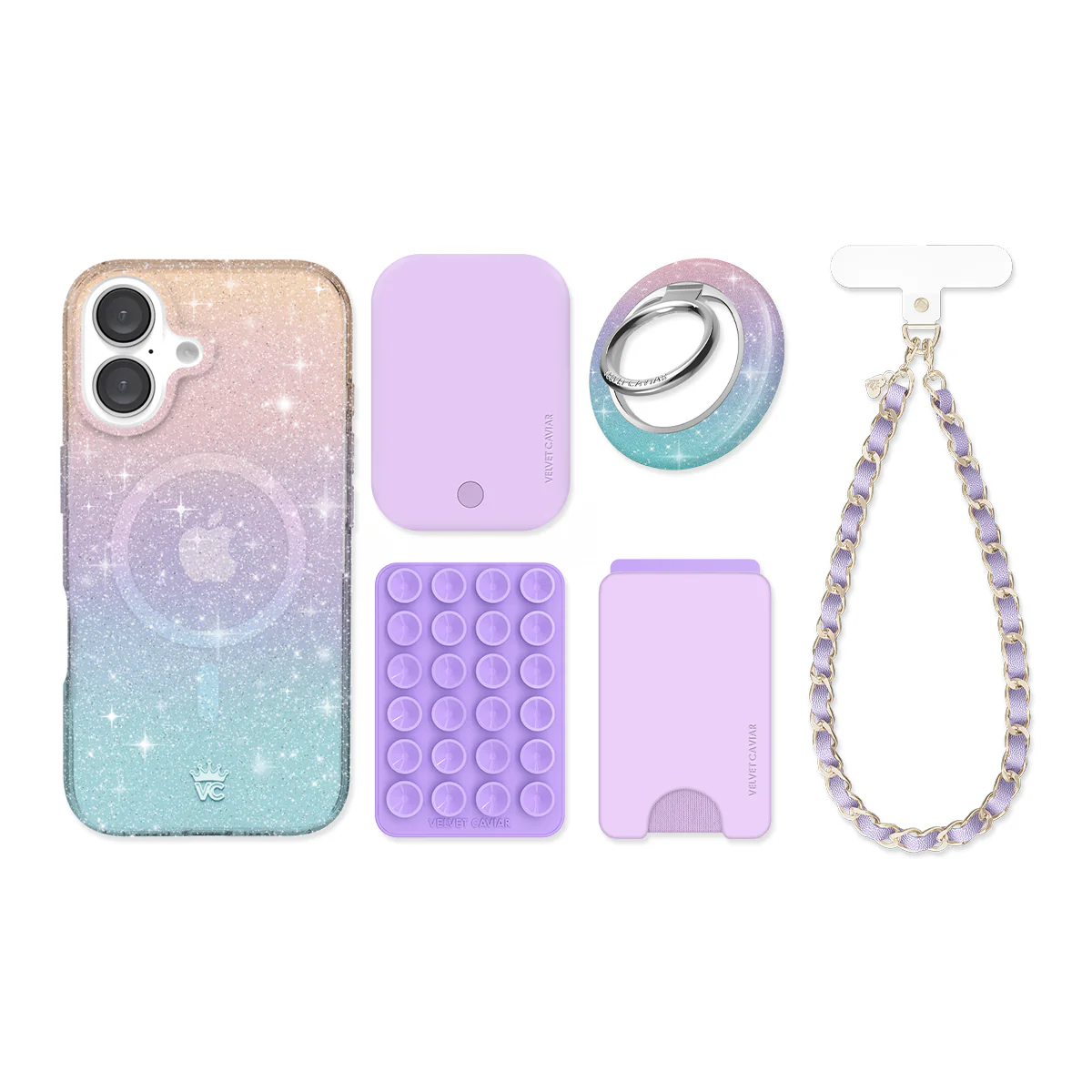 Ombre Stardust iPhone Bundle Set - Image 16