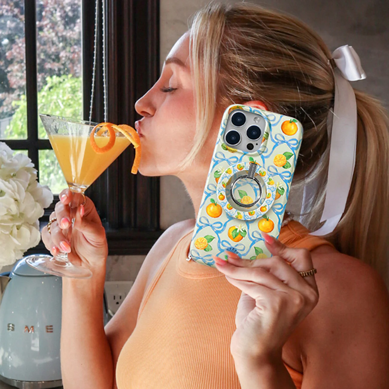 Orange Blossom iPhone Case - Image 50