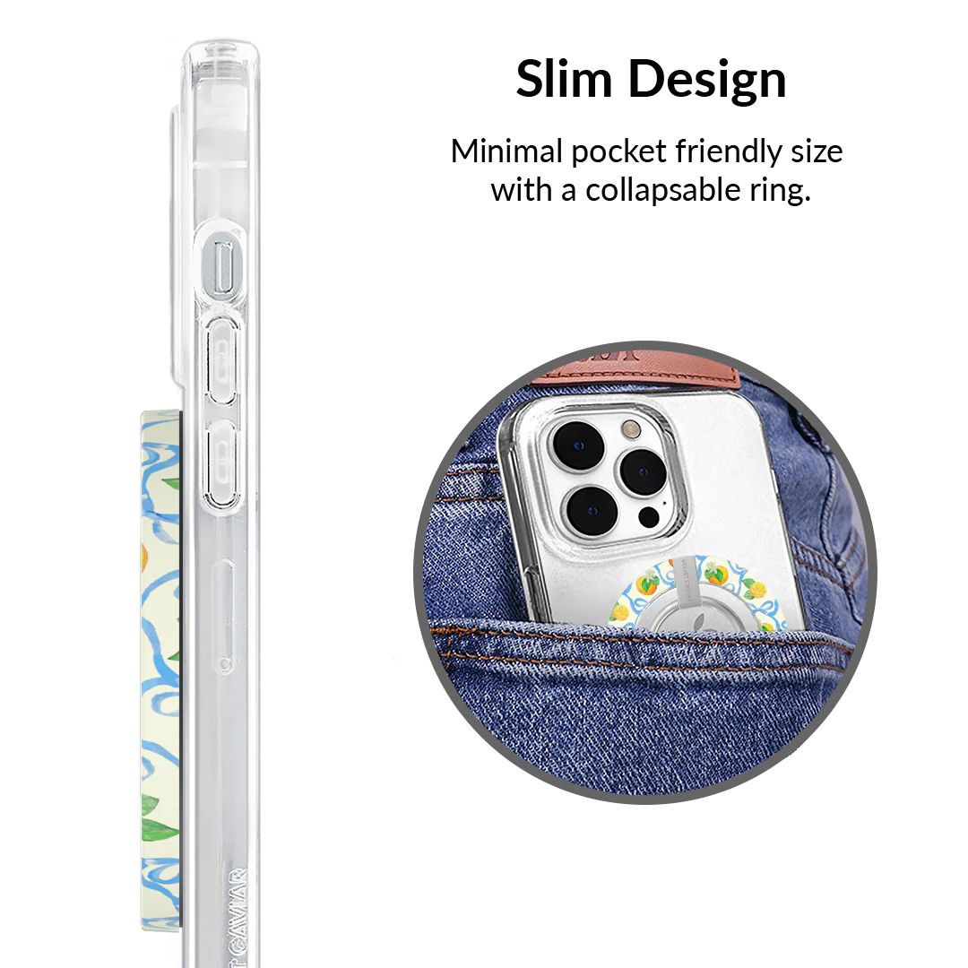 Orange Blossom MagSafe Grip Ring - Image 5
