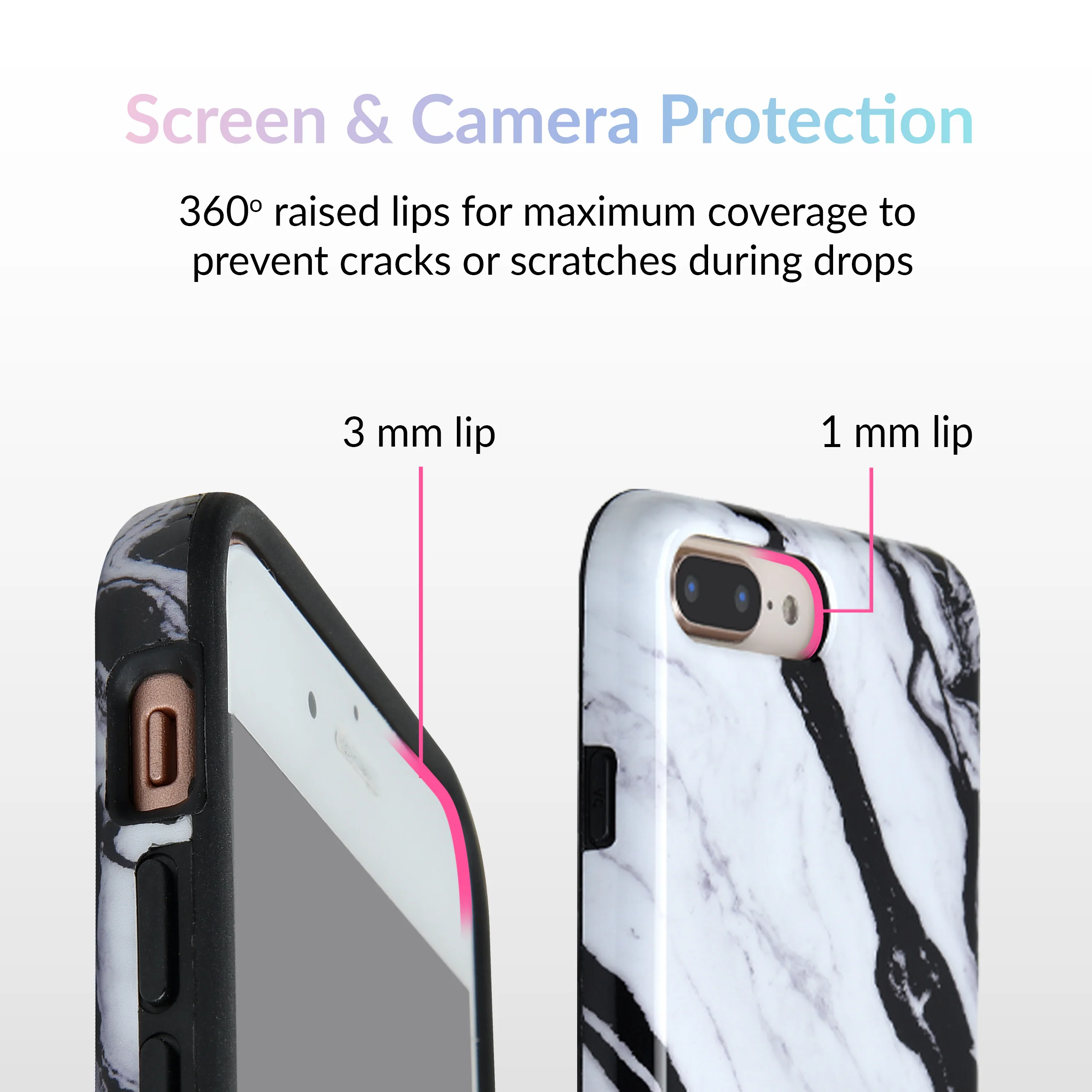 Panda Marble iPhone Case - Image 13