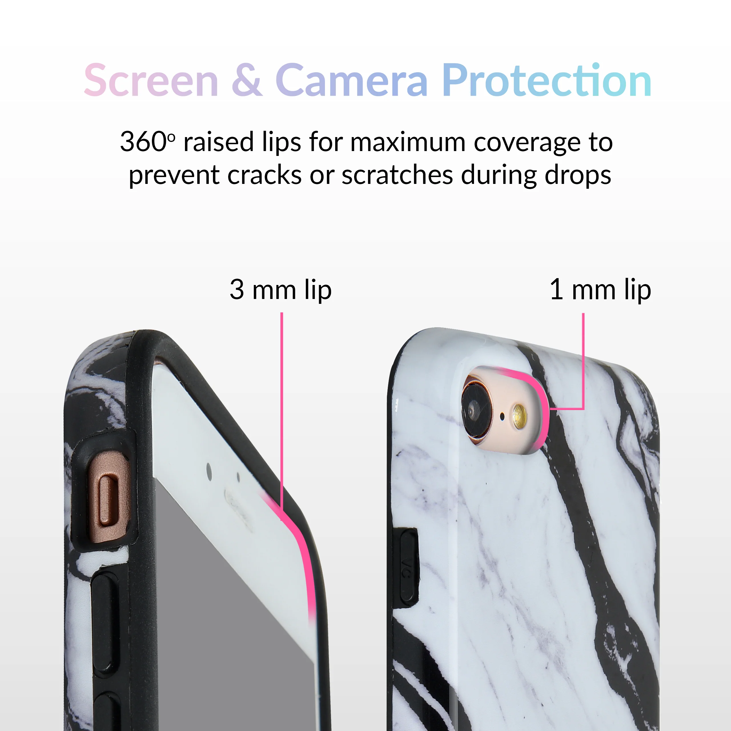 Panda Marble iPhone Case - Image 8