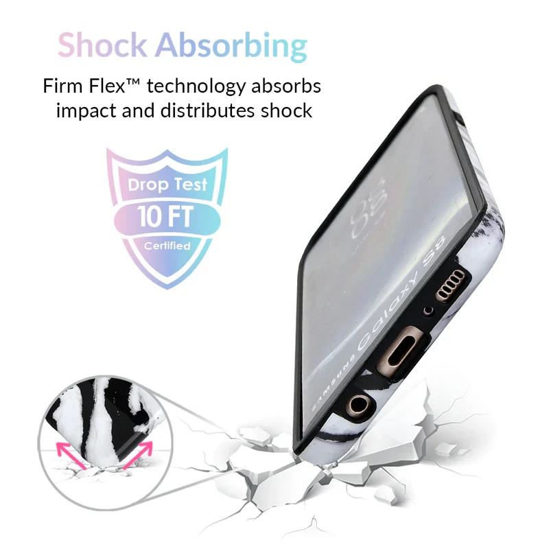 Panda Marble Samsung Galaxy Case - Image 3