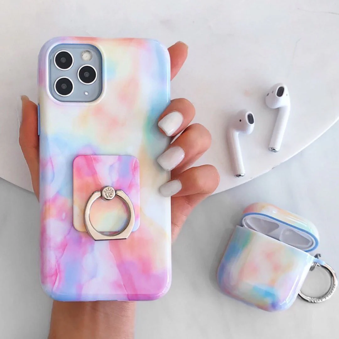 Pastel Tie Dye iPhone Case - Image 108