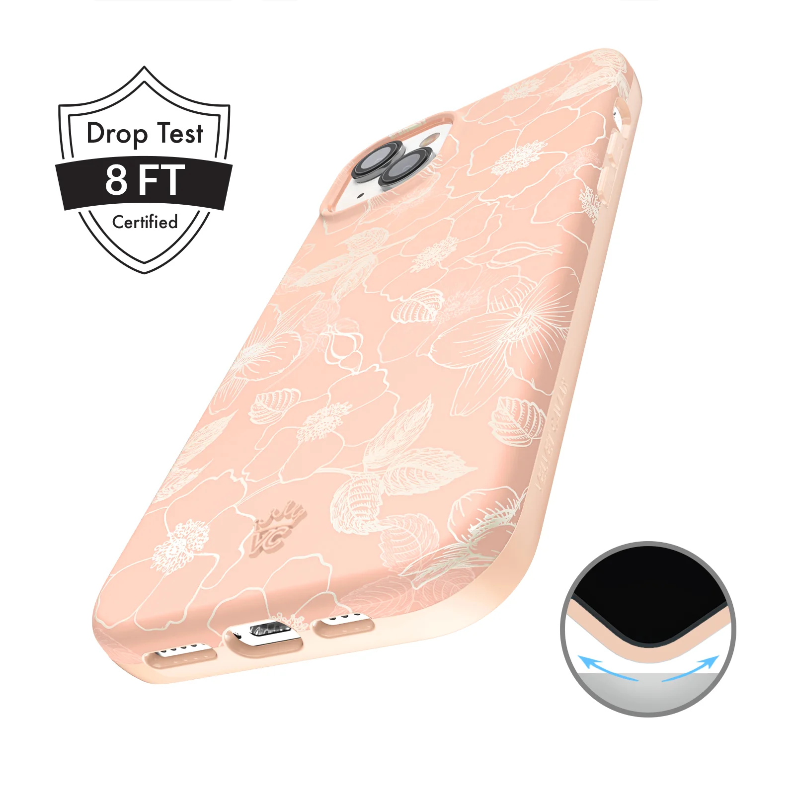 Peach Blossom Floral iPhone Case - Image 23