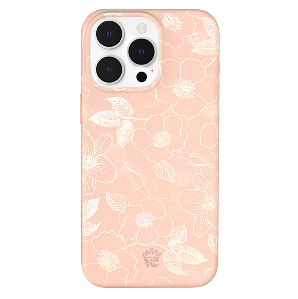 Peach Blossom Floral iPhone Case - Image 31