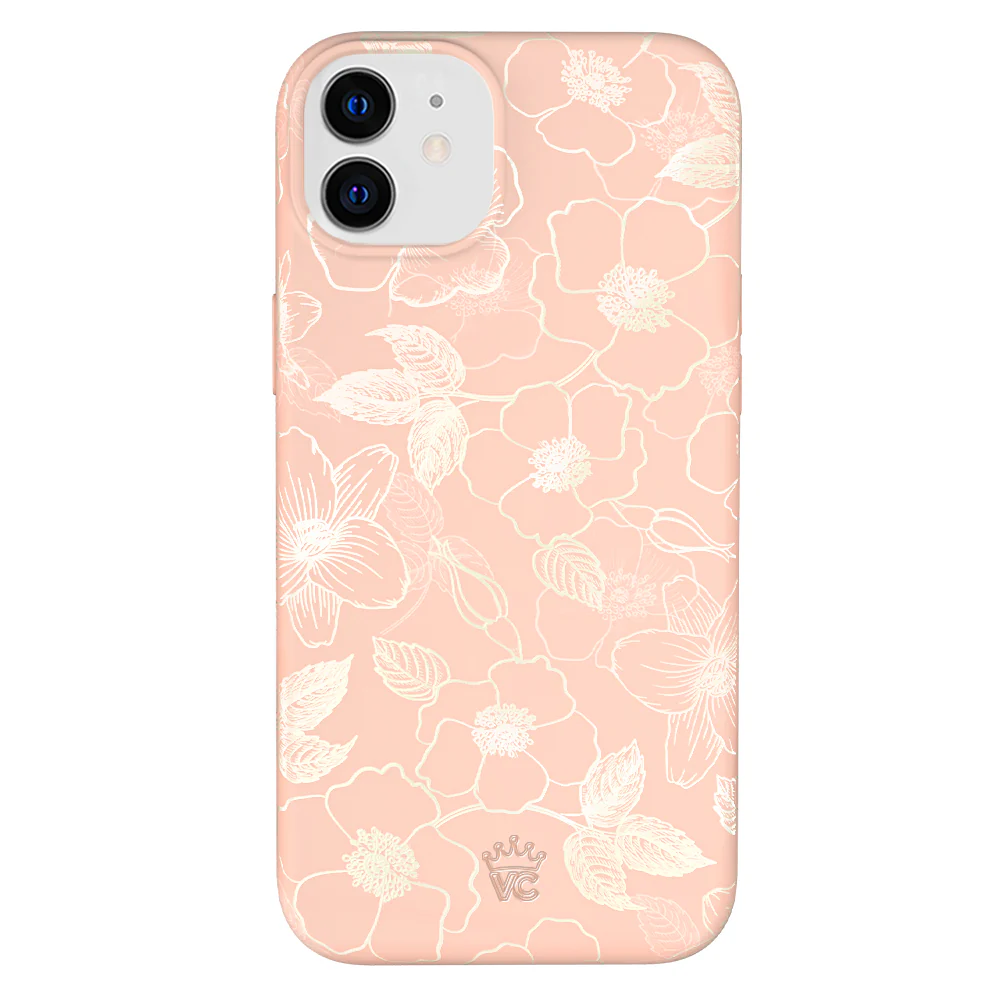 Peach Blossom Floral iPhone Case - Image 85
