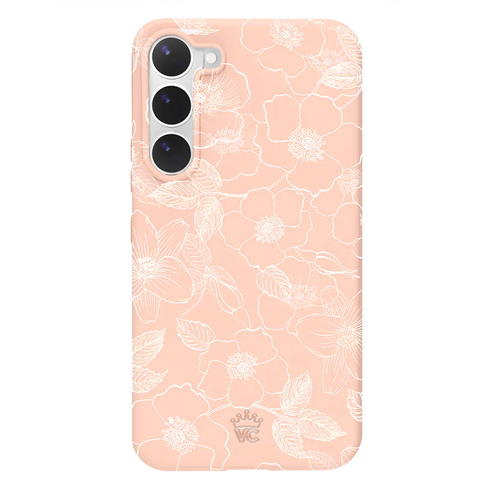 Peach Blossom Floral Samsung Case - Image 25