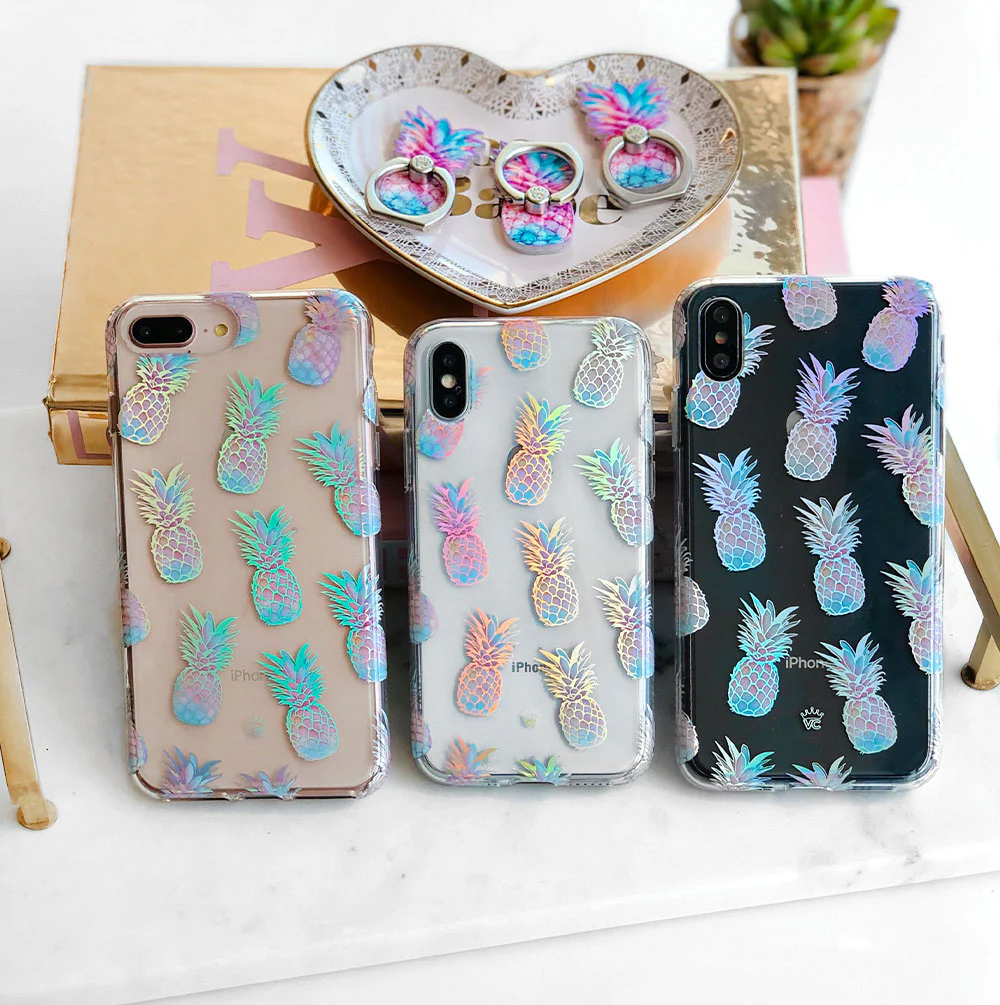 Pineapple Holo iPhone Case - Image 28