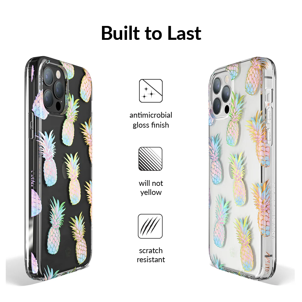Pineapple Holo iPhone Case - Image 82