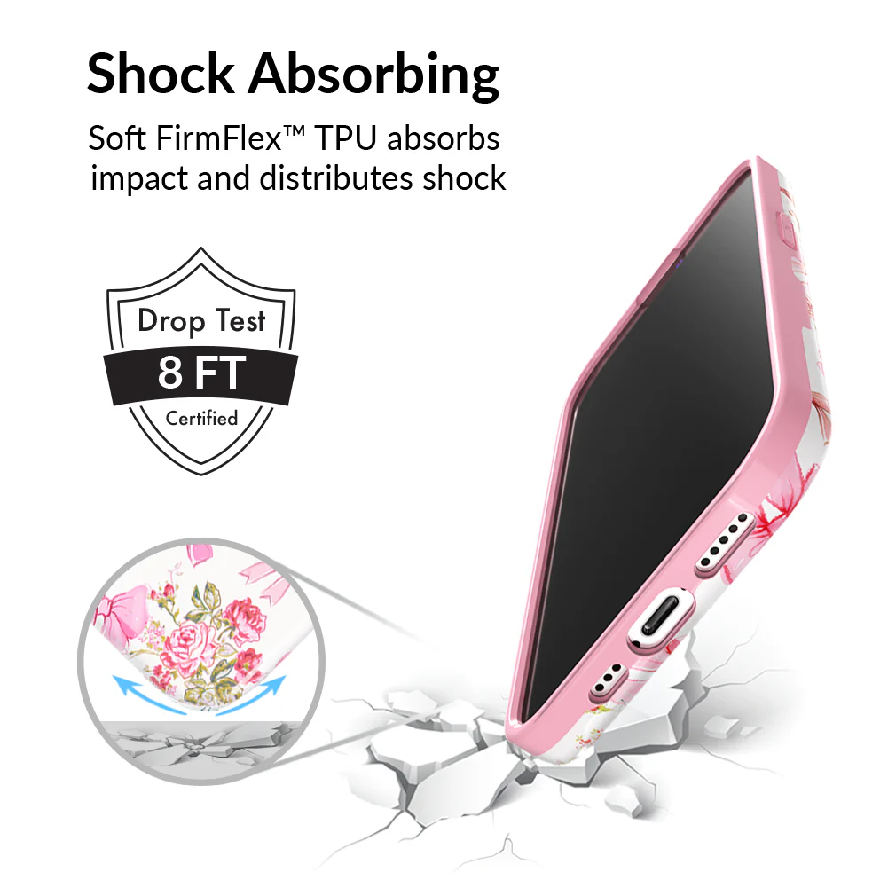 Posie Pink Bow iPhone Case - Image 3