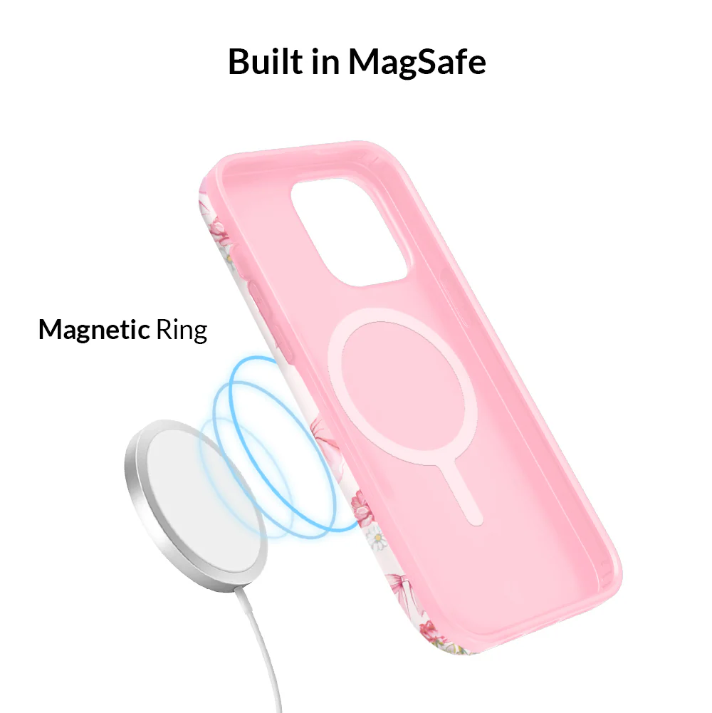 Posie Pink Bow iPhone Case - Image 50