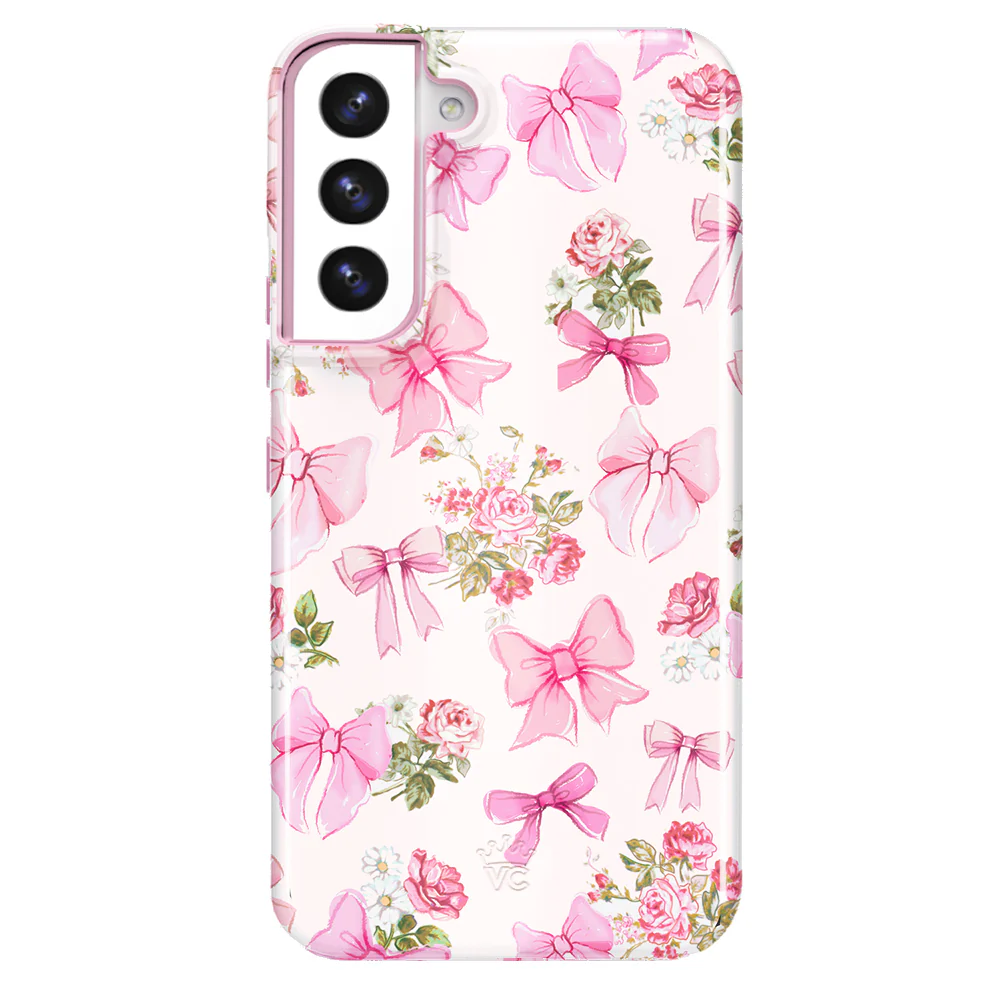 Posie Pink Bow Samsung Case - Image 21