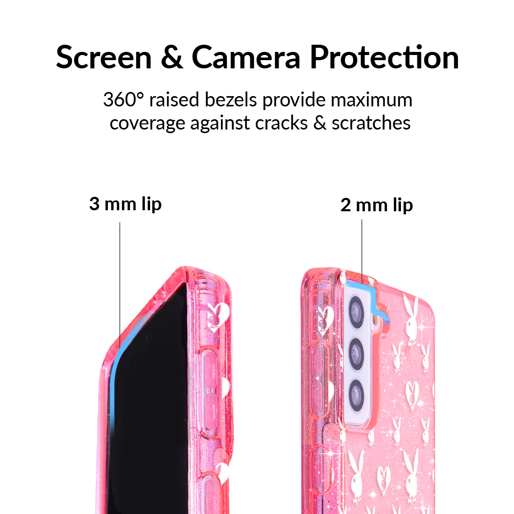 Playboy Pink Bunny Glitter Samsung Case - Image 21