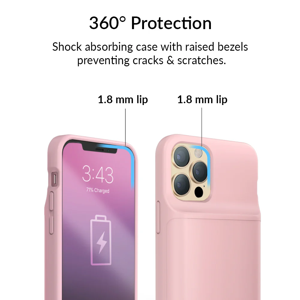 Pink iPhone Charging Case - Image 40