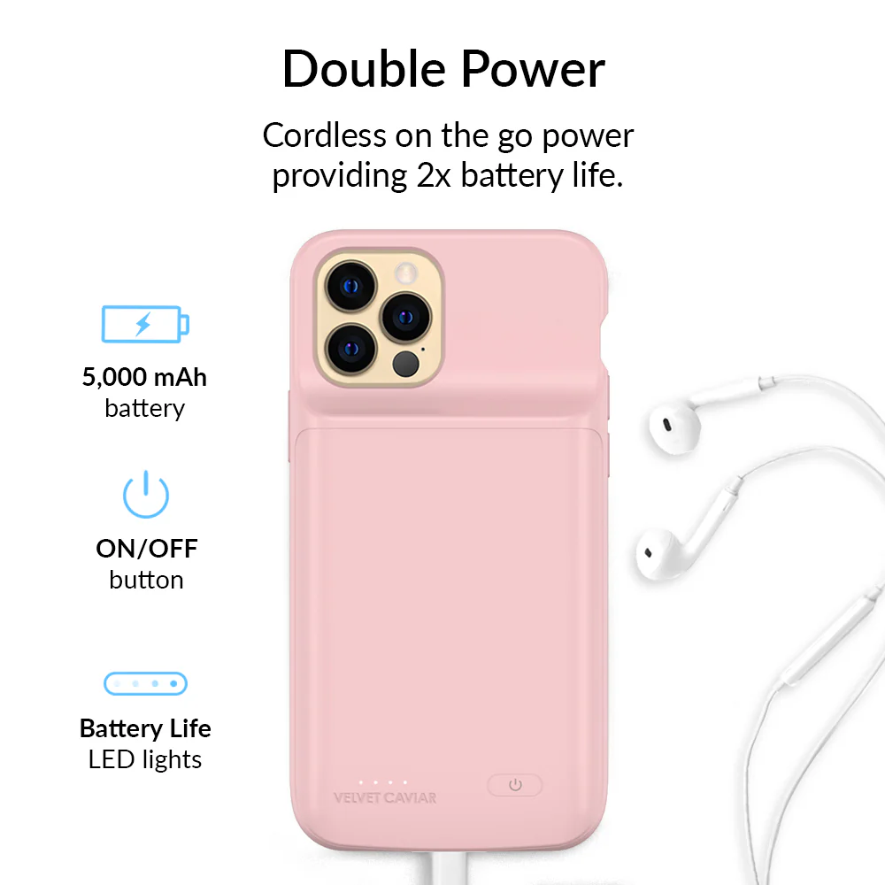 Pink iPhone Charging Case - Image 66