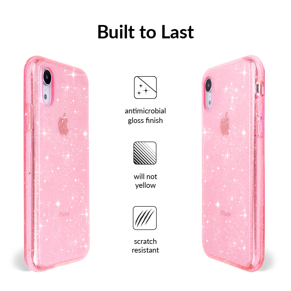 Pink Stardust Glitter iPhone Case - Image 24