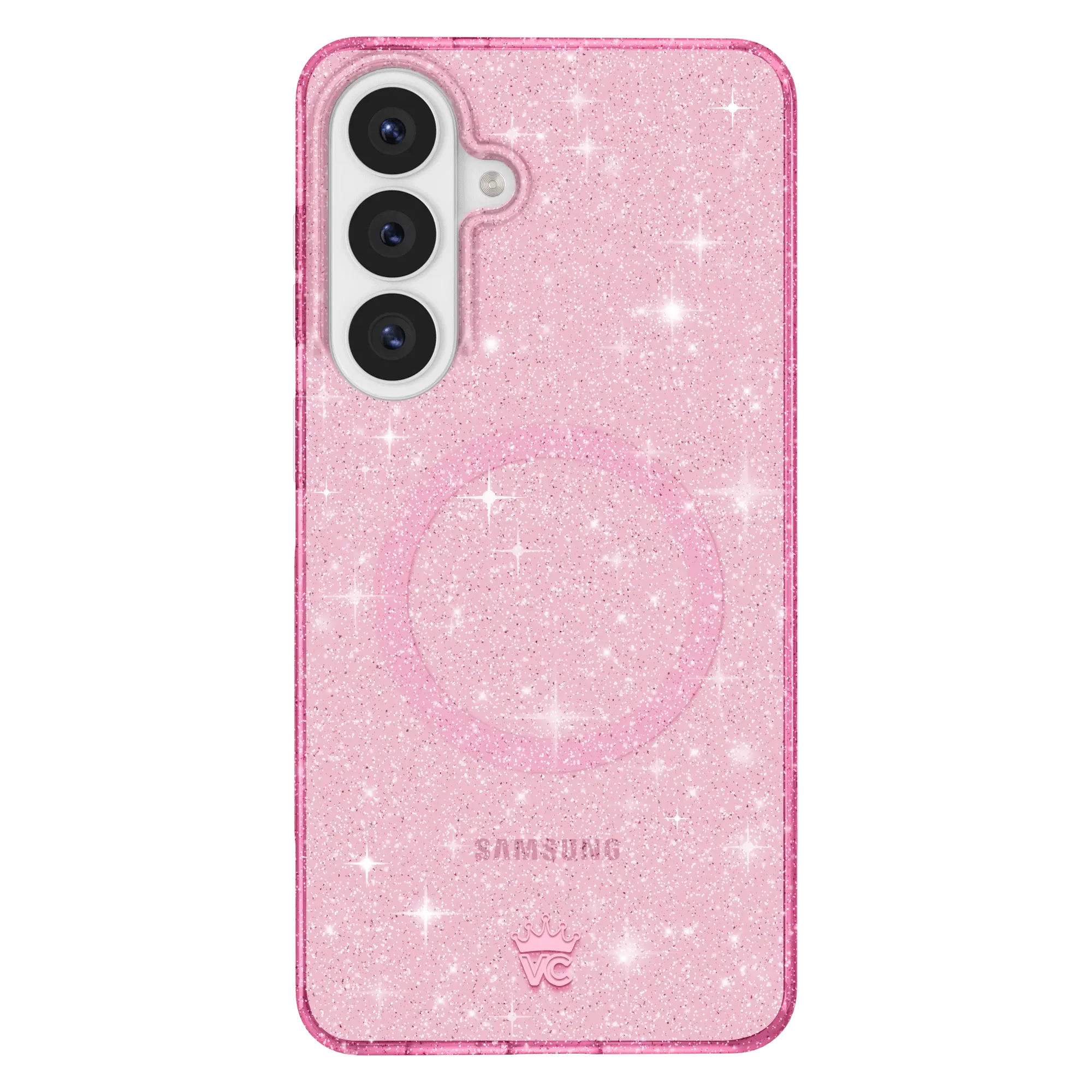 Pink Stardust Glitter Samsung Case - Image 115