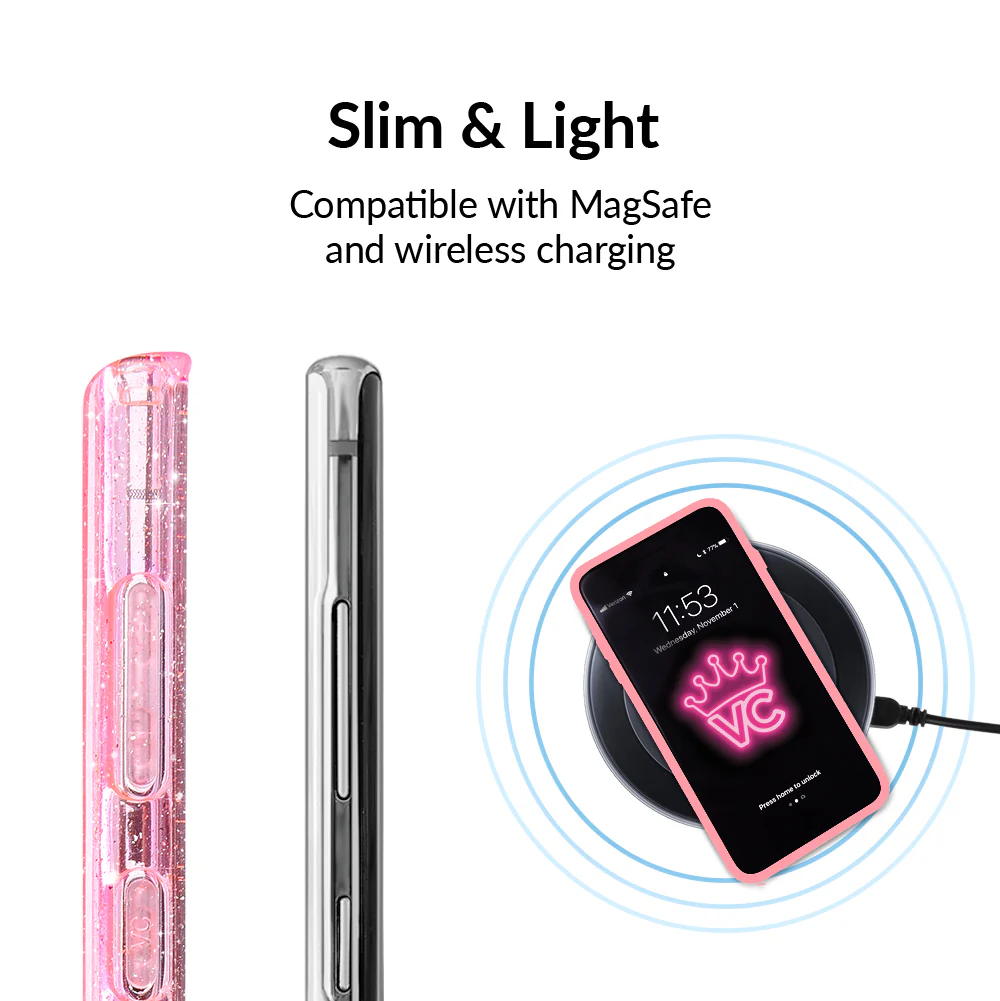 Pink Stardust Glitter Samsung Case - Image 20