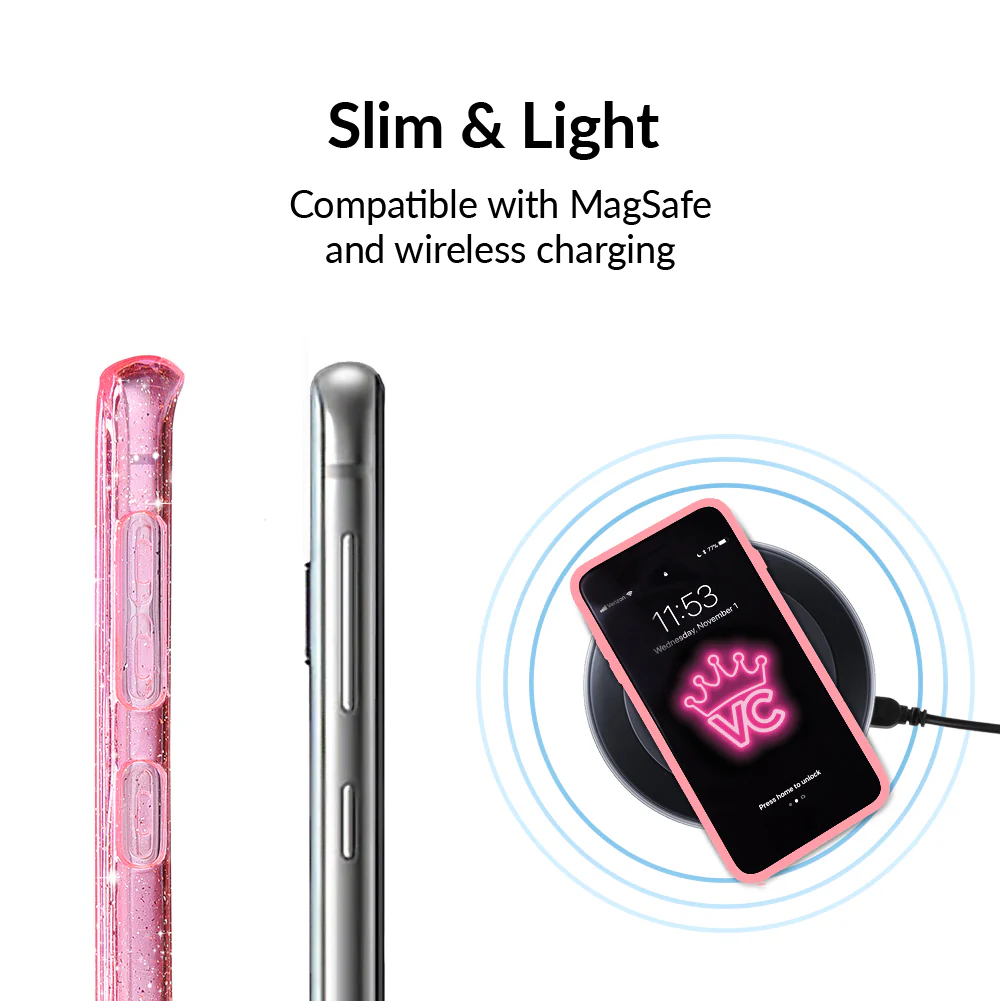 Pink Stardust Glitter Samsung Case - Image 30