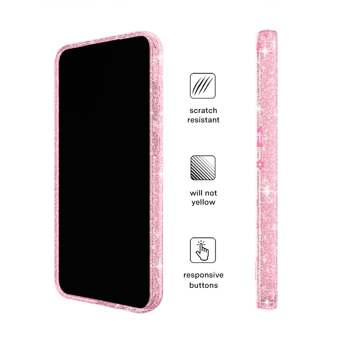 Pink Hanukkah Glitter Samsung Case - Image 10