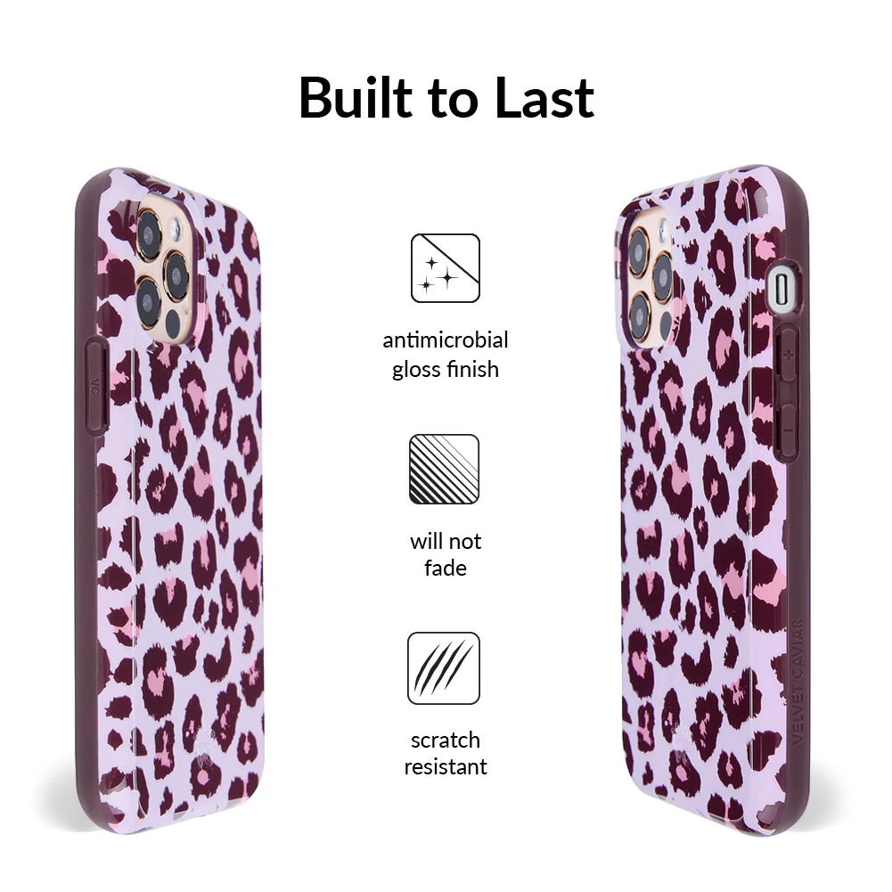 Purrfect Pink Leopard iPhone Case - Image 63