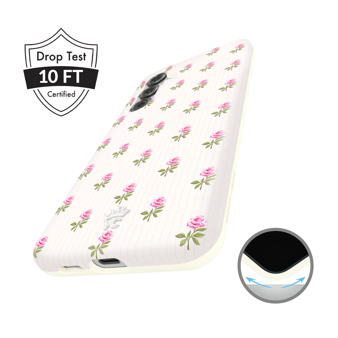 Pink Peony Floral Samsung Case - Image 5
