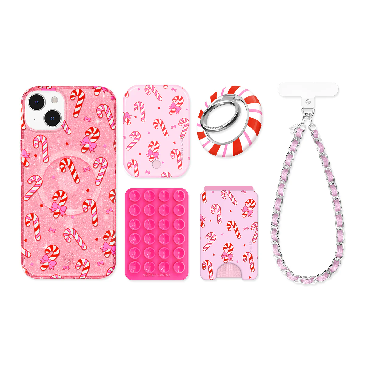 Pink Peppermint Princess iPhone Bundle Set - Image 9