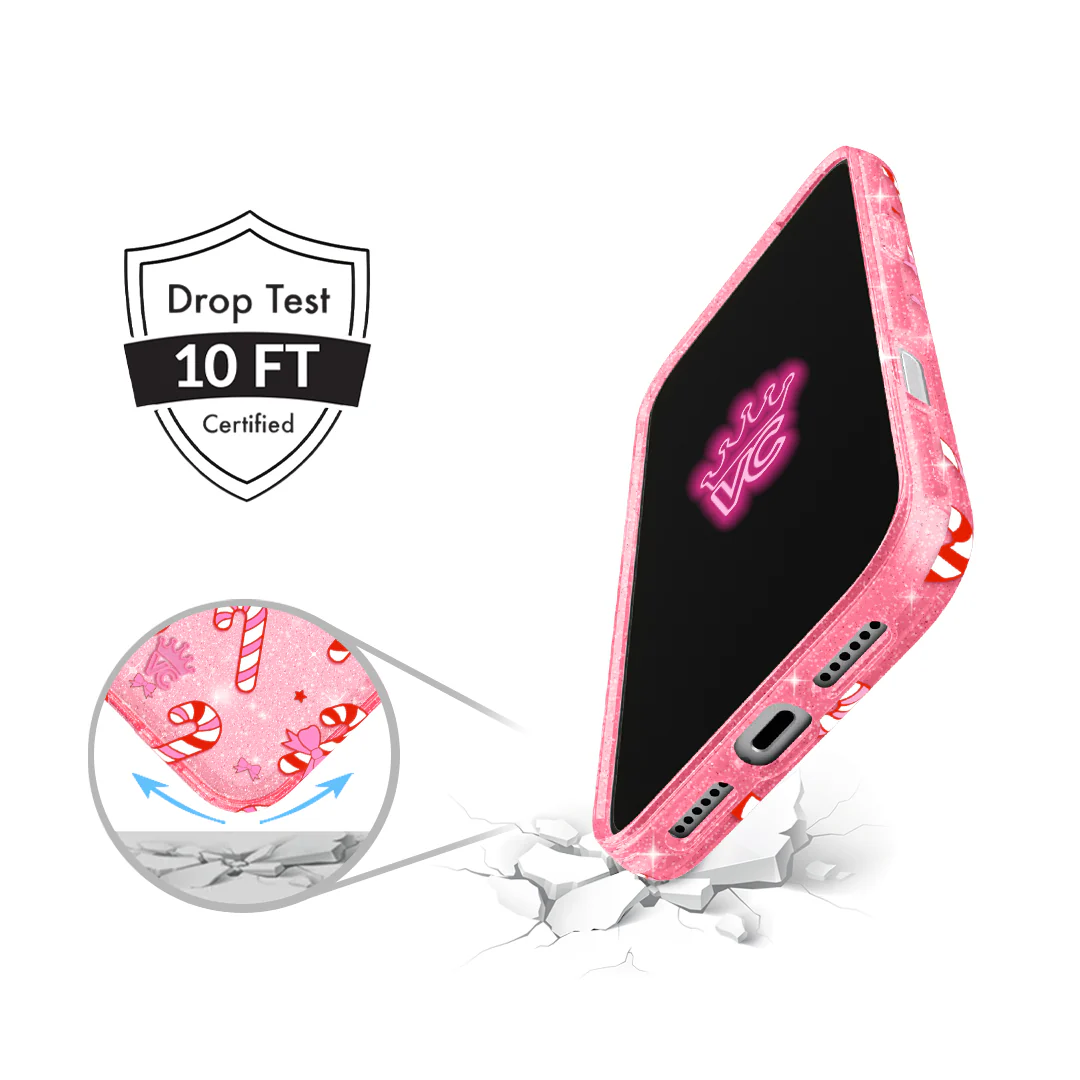Pink Peppermint Princess iPhone Case - Image 102