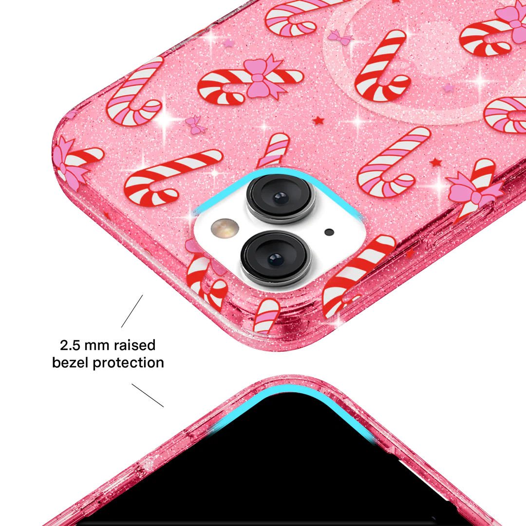 Pink Peppermint Princess iPhone Case - Image 72