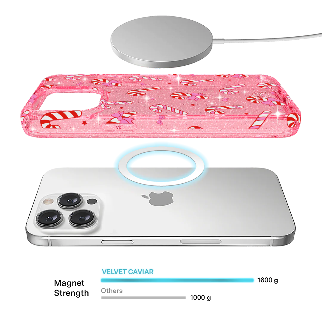 Pink Peppermint Princess iPhone Case - Image 83