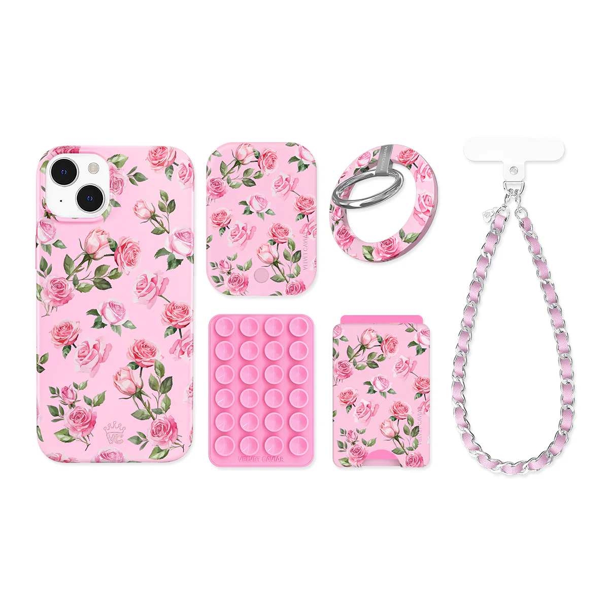 Baby Pink Roses iPhone Bundle Set - Image 16