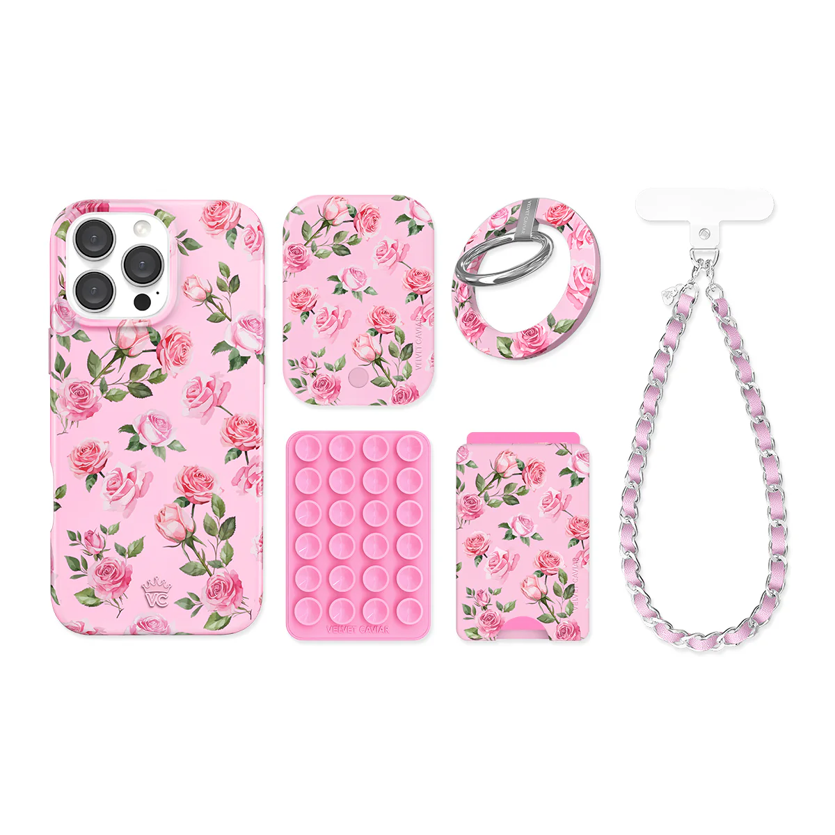Baby Pink Roses iPhone Bundle Set - Image 6
