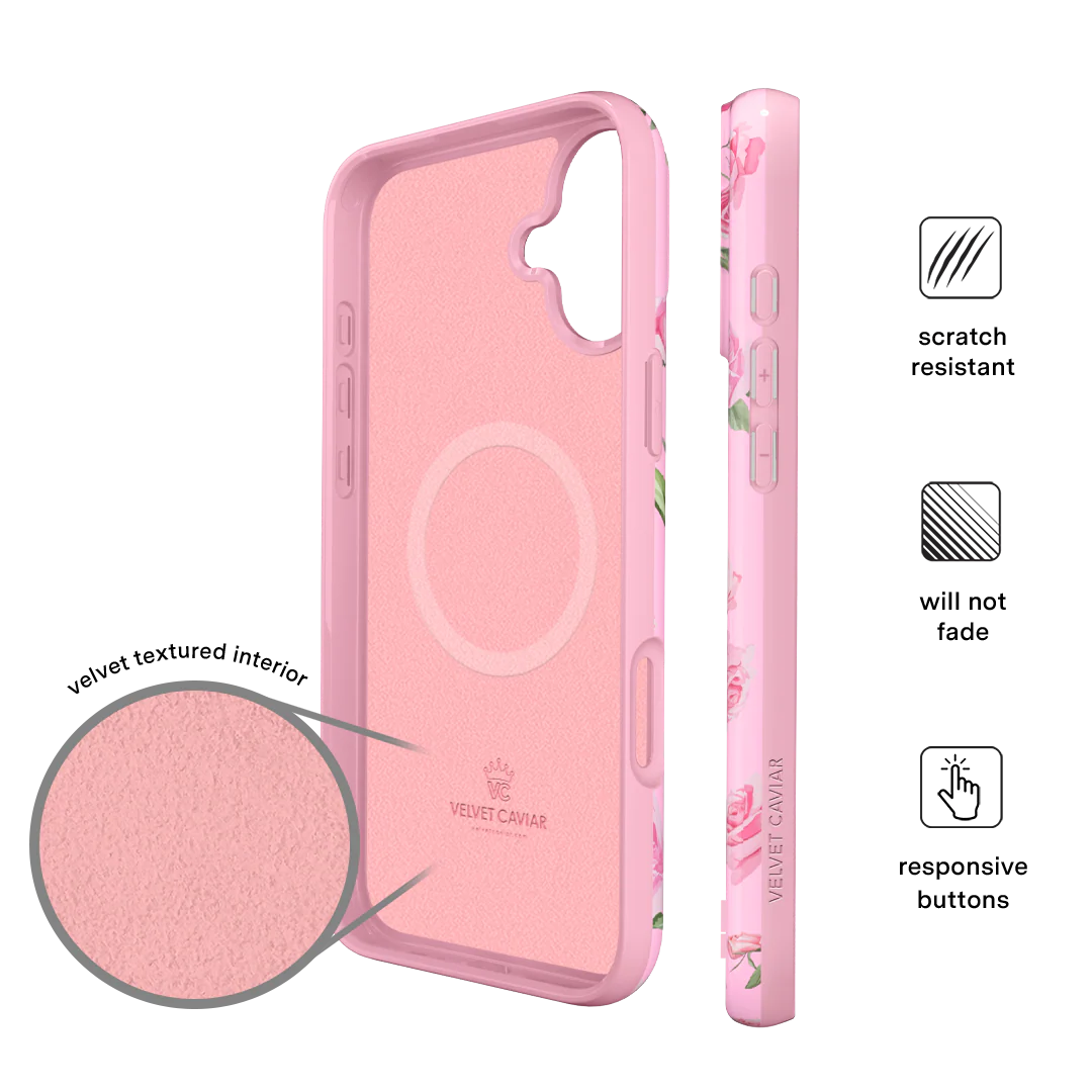 Baby Pink Roses iPhone Case - Image 10
