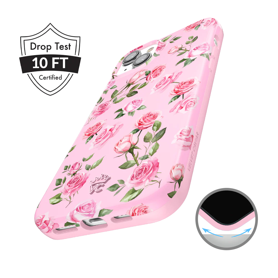 Baby Pink Roses iPhone Case - Image 24