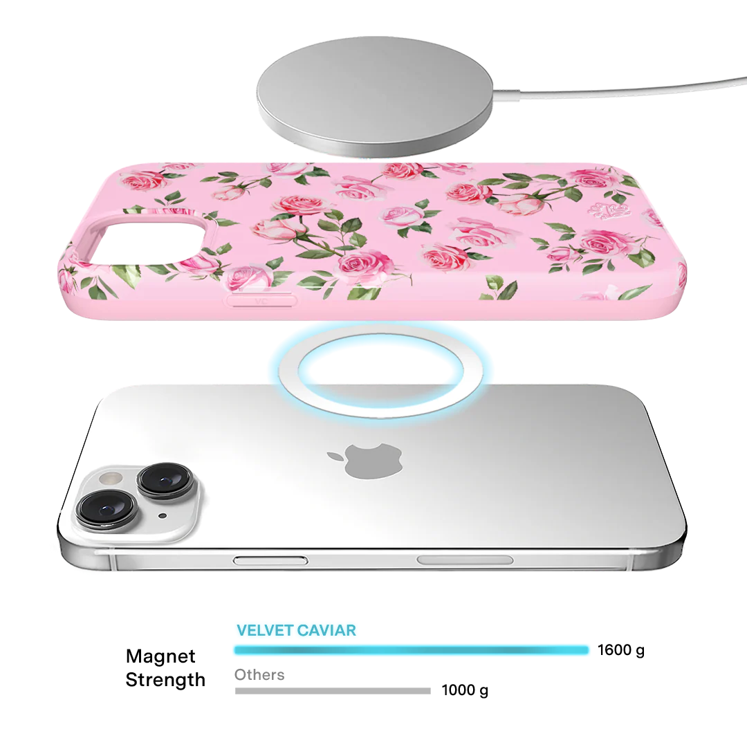Baby Pink Roses iPhone Case - Image 43